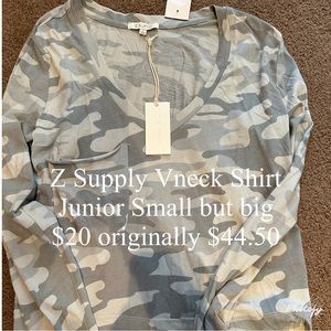Z Supply V Neck Shirt